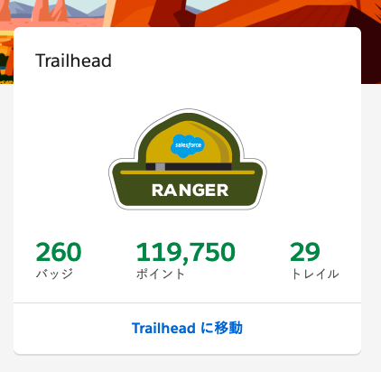 TrailheadのRanger